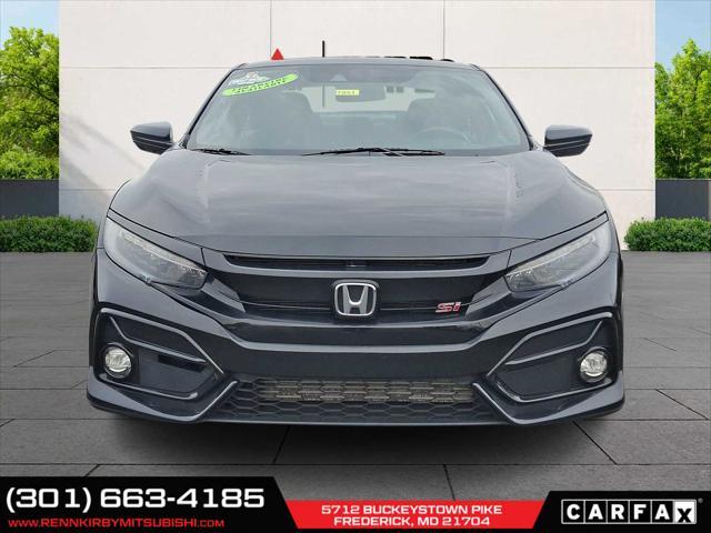 used 2020 Honda Civic Si car, priced at $21,985