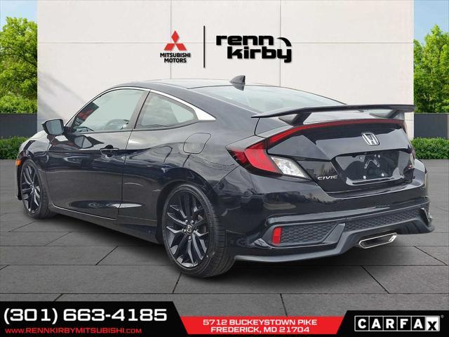 used 2020 Honda Civic Si car, priced at $21,985