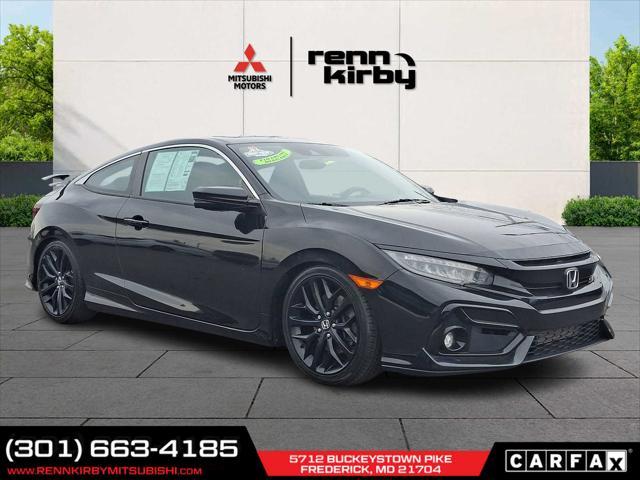 used 2020 Honda Civic Si car, priced at $21,985