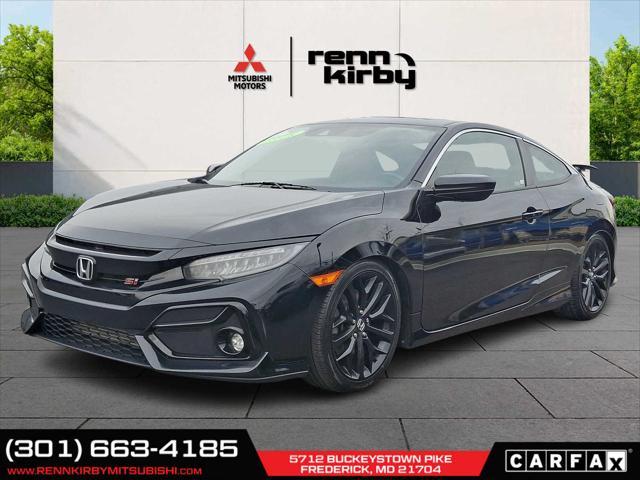 used 2020 Honda Civic Si car, priced at $21,985