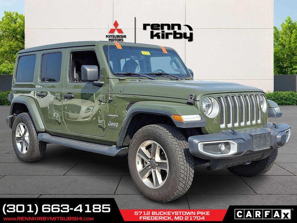 used 2021 Jeep Wrangler Unlimited car, priced at $23,286
