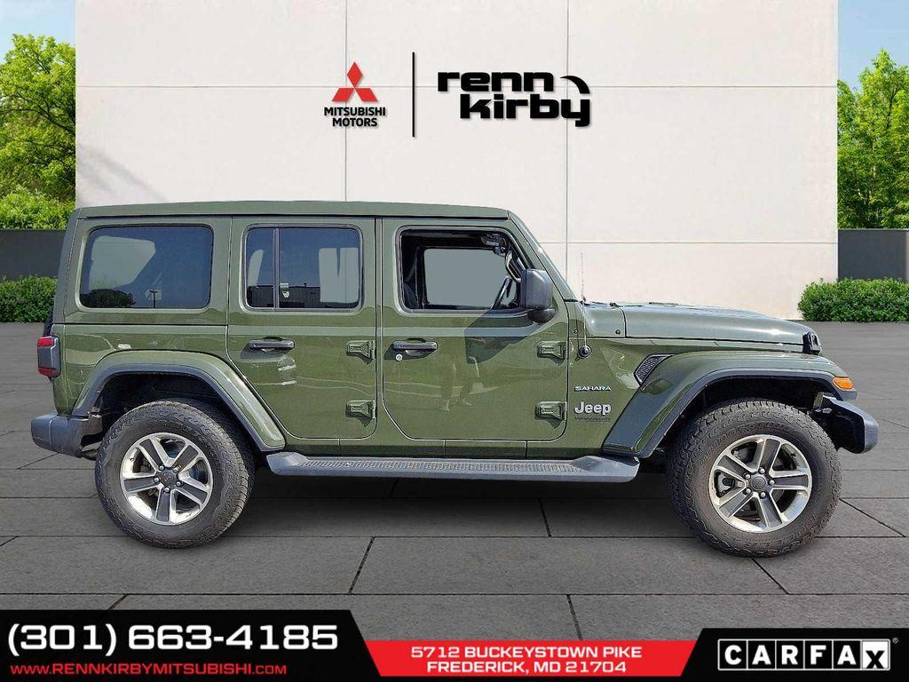 used 2021 Jeep Wrangler Unlimited car, priced at $23,485