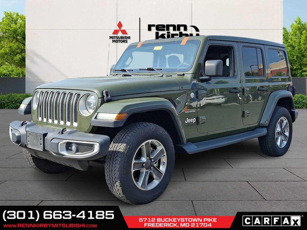 used 2021 Jeep Wrangler Unlimited car, priced at $23,485