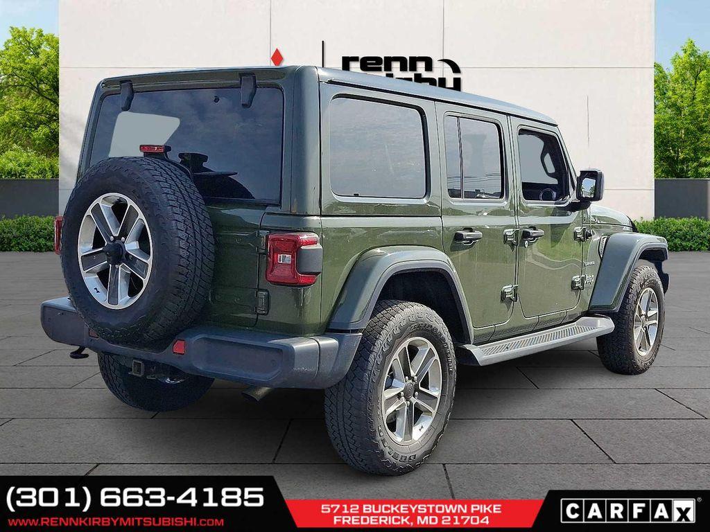 used 2021 Jeep Wrangler Unlimited car, priced at $23,485