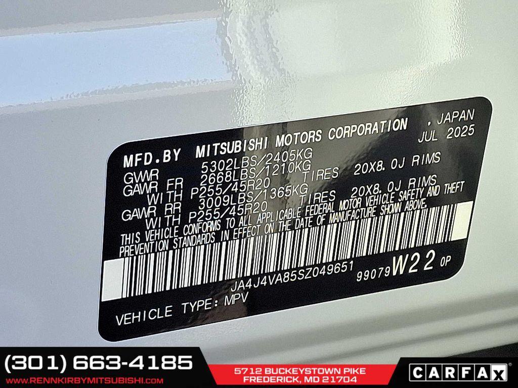 new 2025 Mitsubishi Outlander car, priced at $35,255