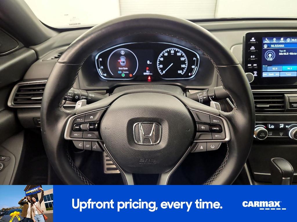 used 2022 Honda Accord car, priced at $27,998
