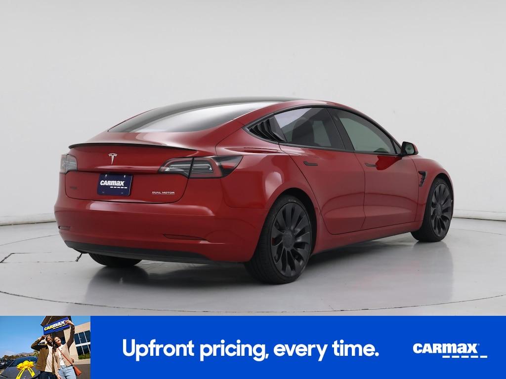 used 2023 Tesla Model 3 car, priced at $33,998