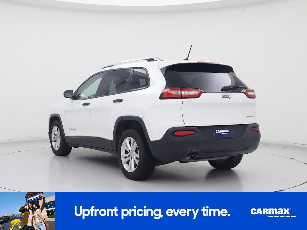 used 2015 Jeep Cherokee car, priced at $13,599