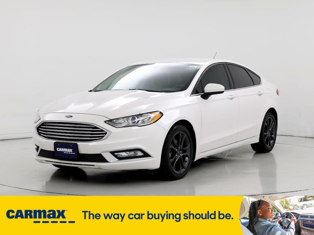 used 2018 Ford Fusion car, priced at $17,998