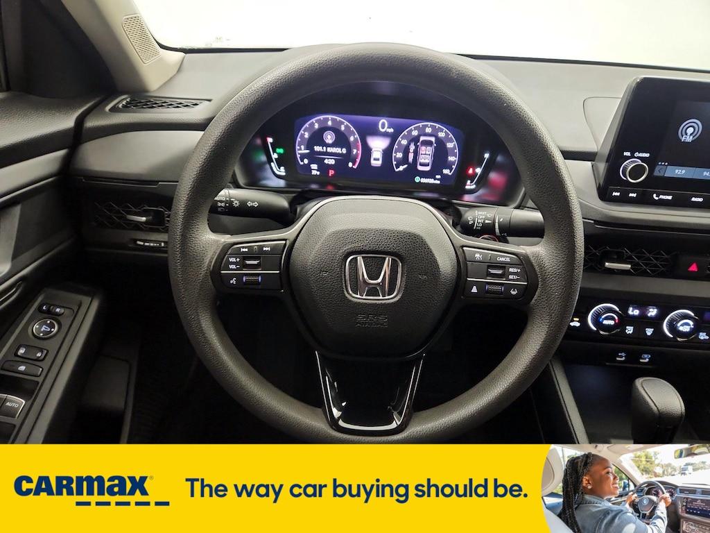 used 2023 Honda Accord car, priced at $27,998