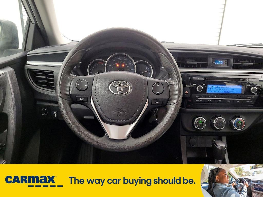 used 2015 Toyota Corolla car, priced at $14,998