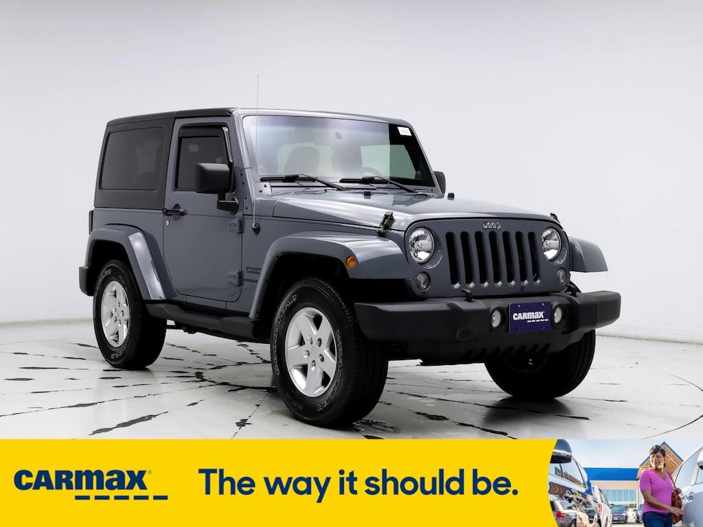 used 2014 Jeep Wrangler car, priced at $27,998