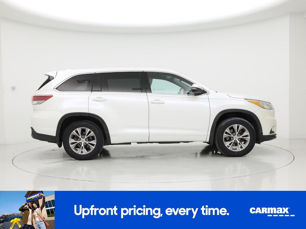used 2015 Toyota Highlander car, priced at $17,998