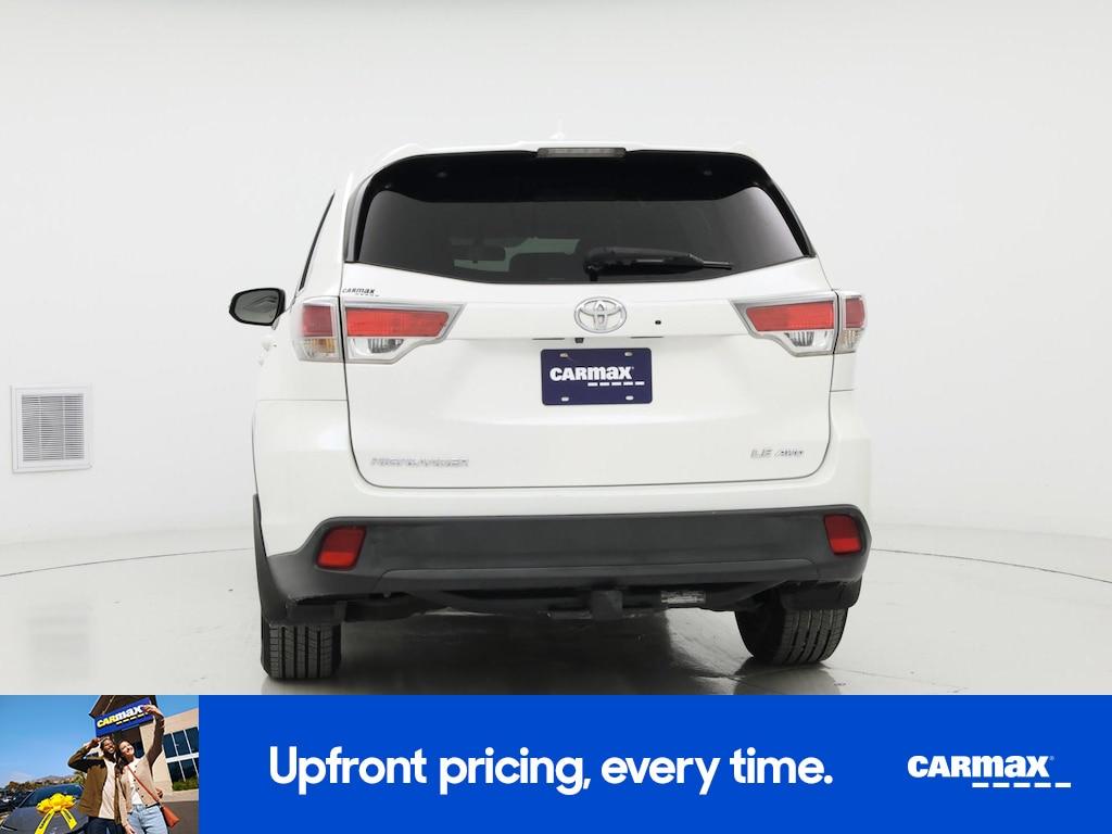 used 2015 Toyota Highlander car, priced at $17,998