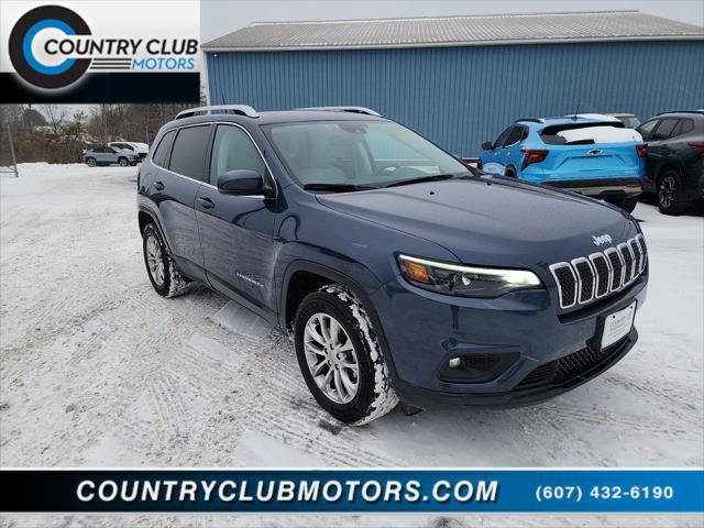 used 2021 Jeep Cherokee car, priced at $23,899