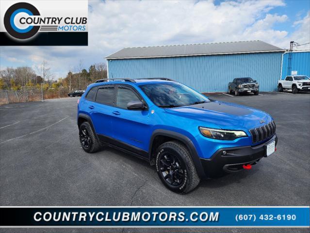 used 2021 Jeep Cherokee car, priced at $26,867