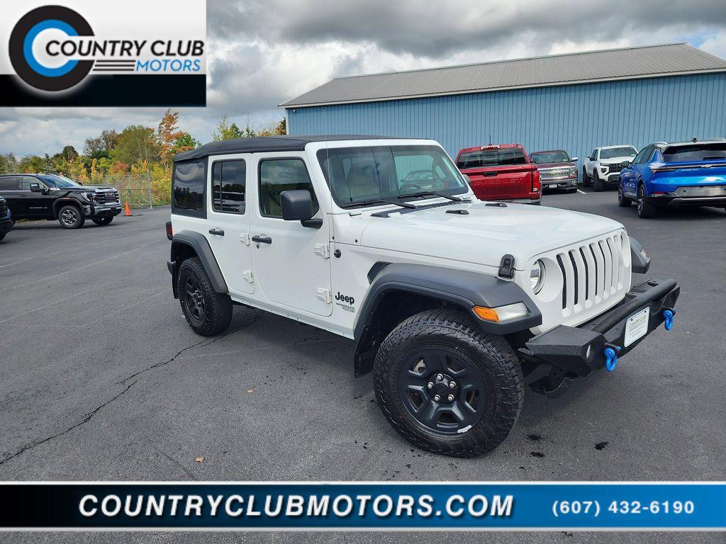 used 2021 Jeep Wrangler Unlimited car, priced at $31,490