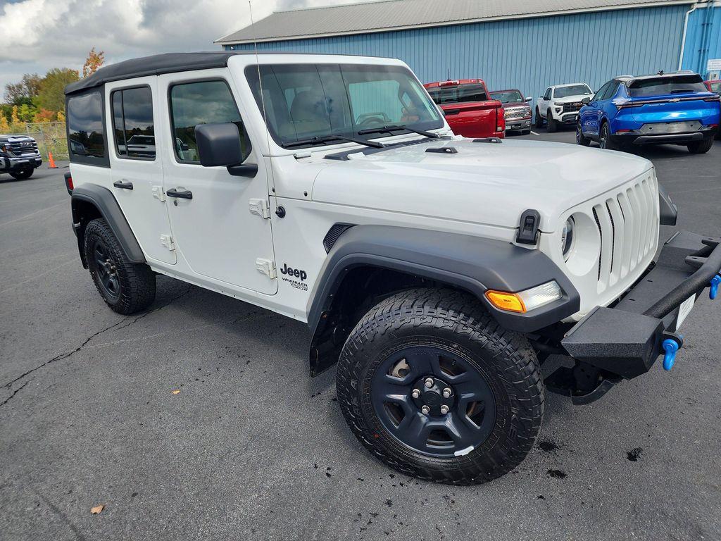 used 2021 Jeep Wrangler Unlimited car, priced at $31,490