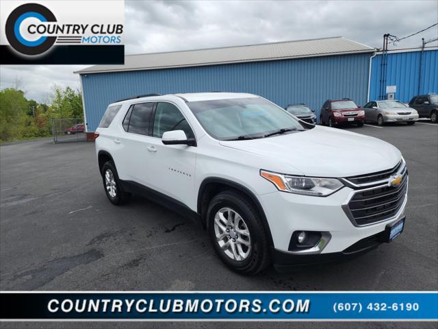 used 2021 Chevrolet Traverse car, priced at $28,999