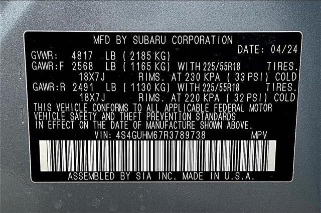 new 2024 Subaru Crosstrek car, priced at $35,071