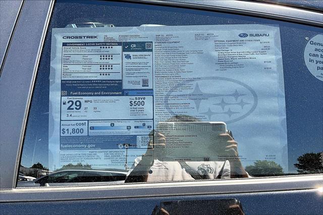 new 2025 Subaru Crosstrek car, priced at $32,323