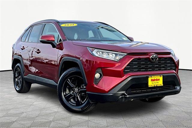 used 2021 Toyota RAV4 car, priced at $24,300