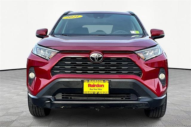 used 2021 Toyota RAV4 car, priced at $24,300