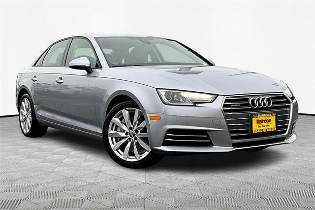 used 2017 Audi A4 car, priced at $18,500