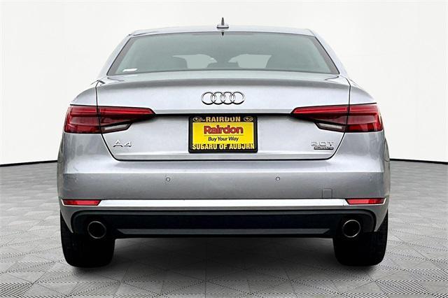 used 2017 Audi A4 car, priced at $17,000