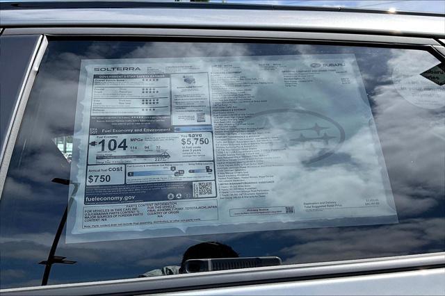 new 2025 Subaru Solterra car, priced at $41,181