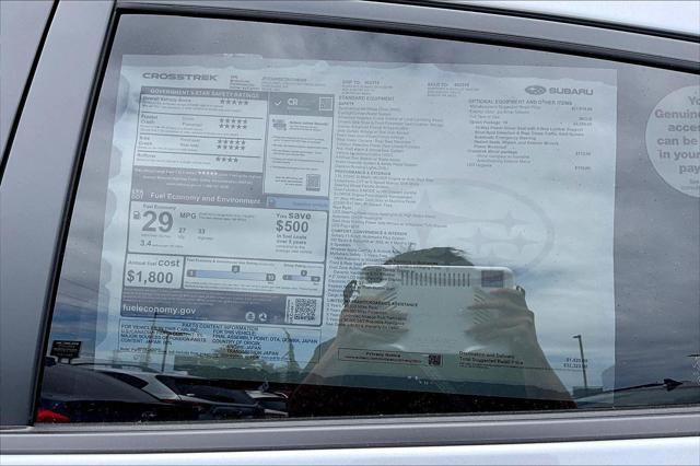 new 2025 Subaru Crosstrek car, priced at $32,323