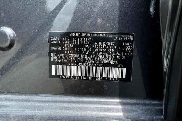 new 2025 Subaru Crosstrek car, priced at $38,243