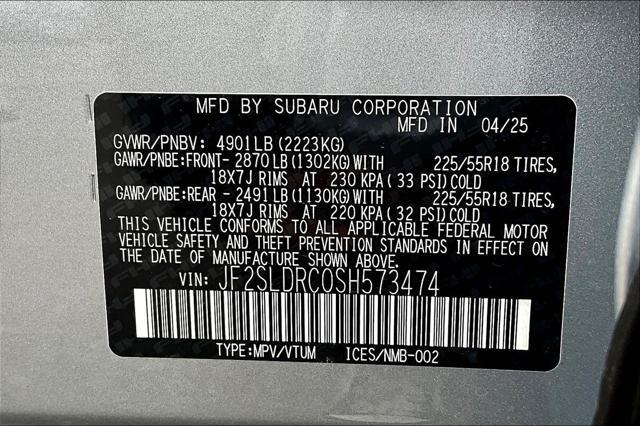 new 2025 Subaru Forester car, priced at $41,376