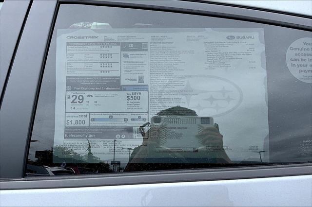 new 2025 Subaru Crosstrek car, priced at $32,323