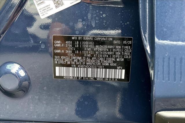 new 2025 Subaru Outback car, priced at $34,364