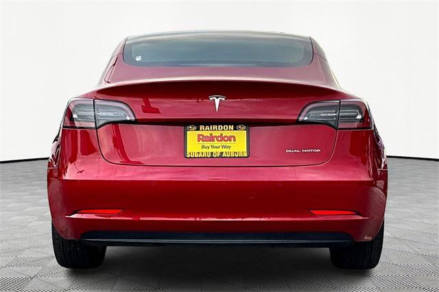 used 2018 Tesla Model 3 car, priced at $23,500