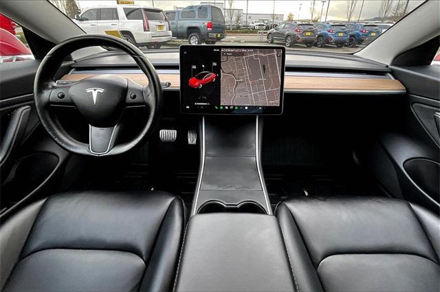 used 2018 Tesla Model 3 car, priced at $23,500