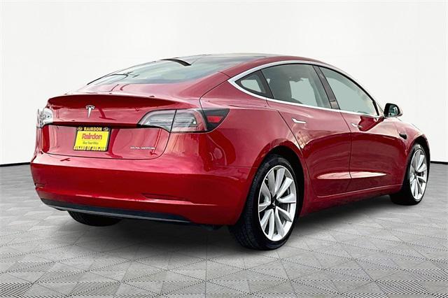 used 2018 Tesla Model 3 car, priced at $23,500