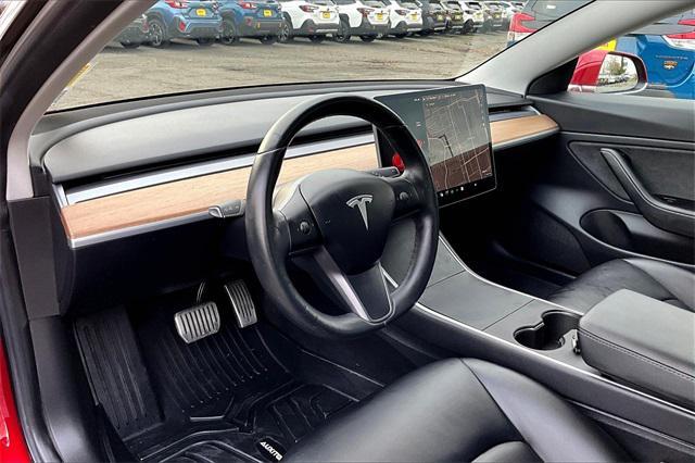 used 2018 Tesla Model 3 car, priced at $23,500