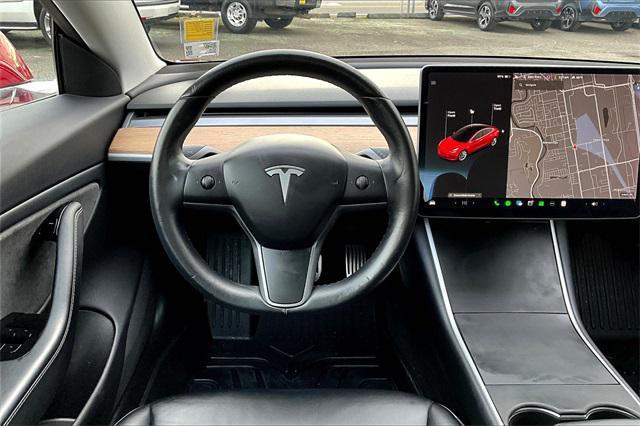 used 2018 Tesla Model 3 car, priced at $23,500