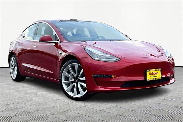 used 2018 Tesla Model 3 car, priced at $24,500