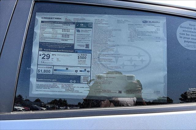 new 2025 Subaru Crosstrek car, priced at $32,323