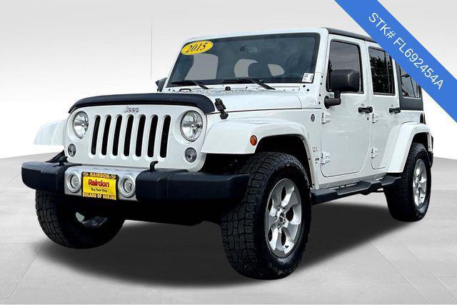 used 2015 Jeep Wrangler Unlimited car, priced at $18,640