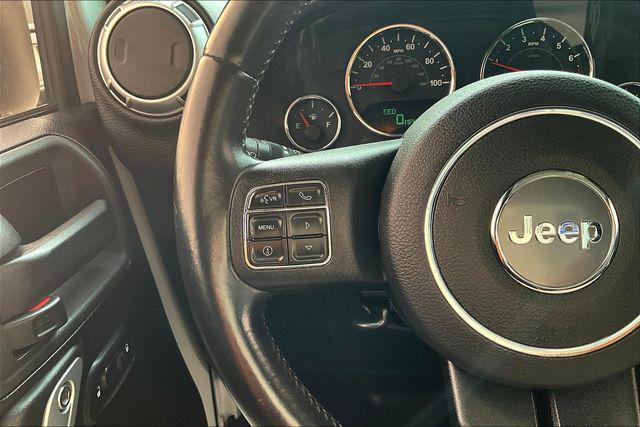 used 2015 Jeep Wrangler Unlimited car, priced at $18,640