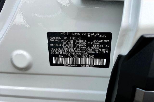 new 2025 Subaru Forester car, priced at $42,439