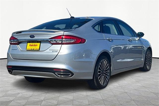 used 2018 Ford Fusion car, priced at $16,272
