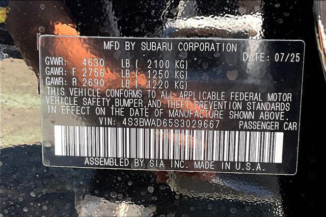 new 2025 Subaru Legacy car, priced at $30,197