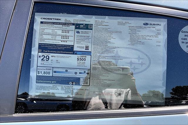new 2025 Subaru Crosstrek car, priced at $32,718