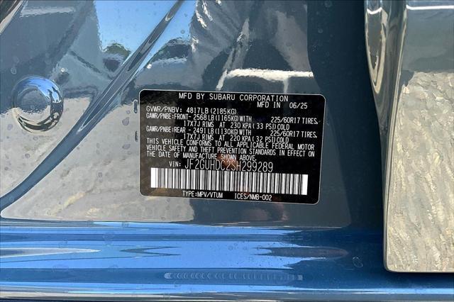 new 2025 Subaru Crosstrek car, priced at $32,718
