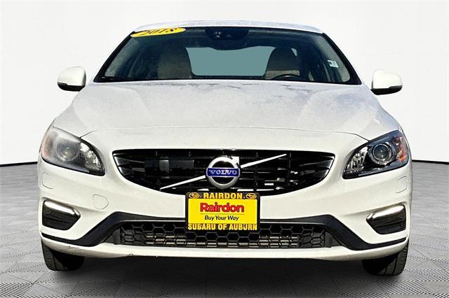 used 2018 Volvo S60 car, priced at $17,500